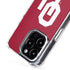 University of Oklahoma Sooners Cracked iPhone 16 Pro MagSafe Case